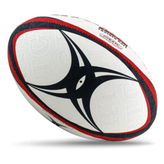 Rugby Ball - Gilbert Zenon Red Size (3~5) KQ Rugby Ball - Gilbert Zenon Red Size (3~5) KQ