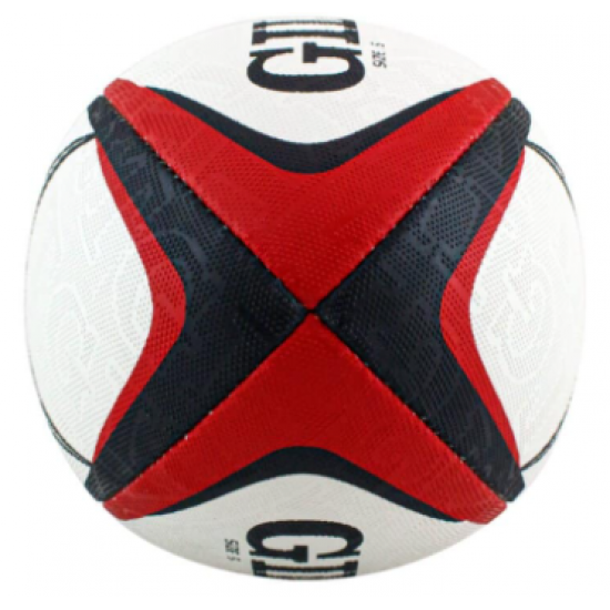 Rugby Ball - Gilbert Zenon Red Size (3~5) KQ Rugby Ball - Gilbert Zenon Red Size (3~5) KQ