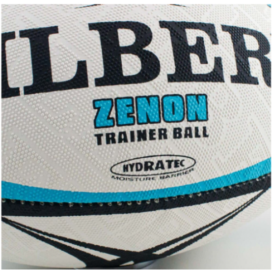 Rugby Ball - Gilbert Zenon Teal Size (3~5) KQ Rugby Ball - Gilbert Zenon Teal Size (3~5) KQ