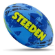 Touch Rugby Ball - Steeden Flash (Red/Blue) KQ