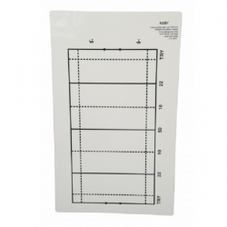 Coaching Board White (Rugby) - New Top CQ