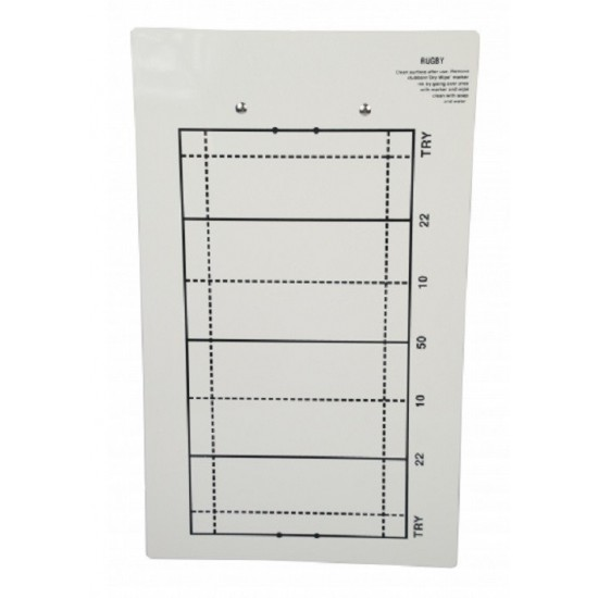 Coaching Board White (Rugby) - New Top CQ Coaching Board White (Rugby) - New Top CQ
