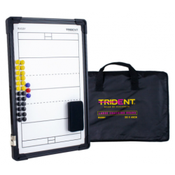 Coaching Board Rugby - Trident Large Magnetic  (30x45cm) KQ