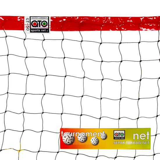 Takraw Net - GTO GT50 (5.0mm) + Cable CQ Takraw Net - GTO GT50 (5.0mm) + Cable CQ