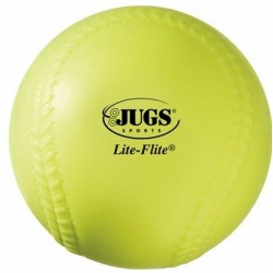 Baseball Ball 9" - Jugs B5000 Lite Flite Softball (Optic Yellow) CQ