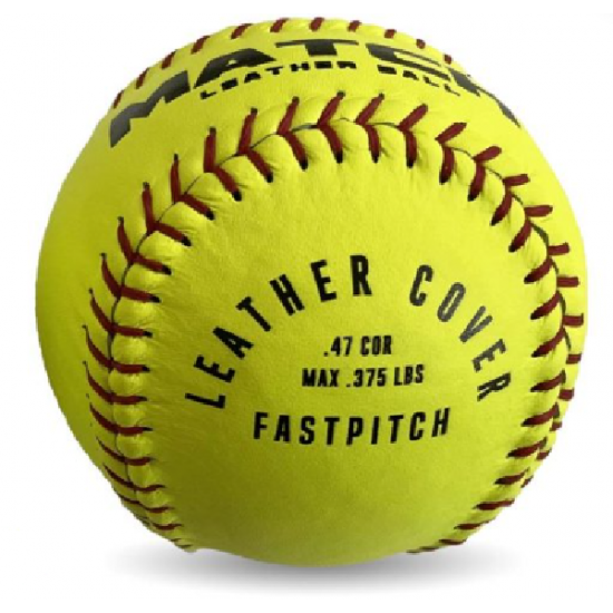 Softball Ball 12" - ISF Match Leather KQ Softball Ball 12" - ISF Match Leather KQ
