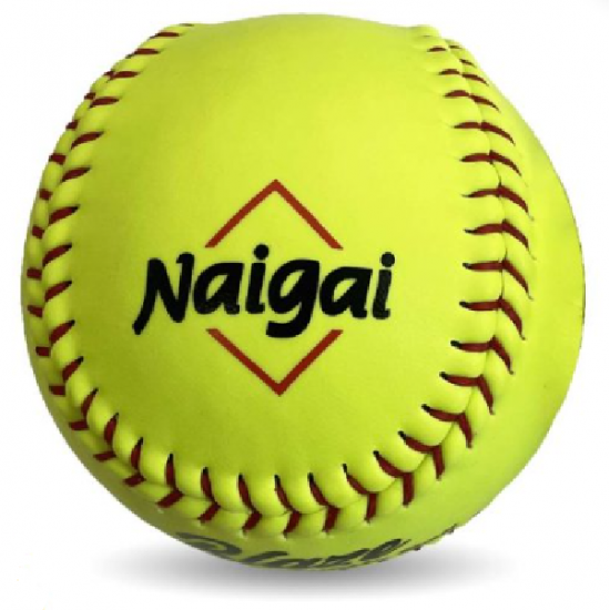 Softball Ball 12" - Naigai Blaze Synthetic CQ Softball Ball 12" - Naigai Blaze Synthetic CQ