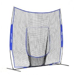 Softball Pitching Screen Net - Naigai (7ft x 7ft) Pocket  CQ