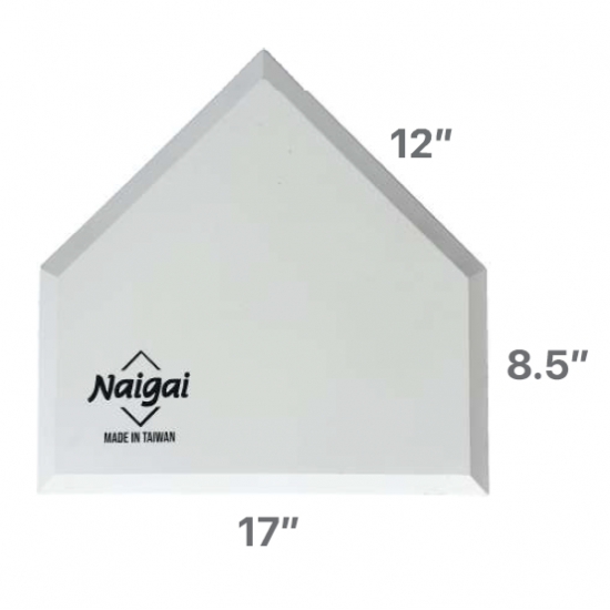 Softball Home Plate - Naigai/Trident CQ KQ Softball Home Plate - Naigai/Trident CQ KQ