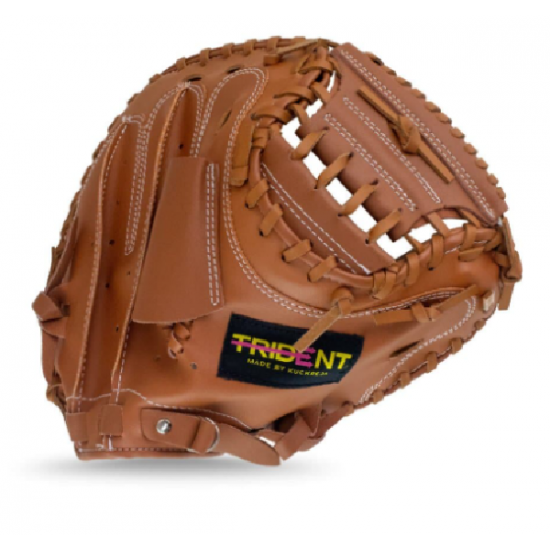 Softball Catchers Gloves - Trident T60C Split Leather 13"KQ Softball Catchers Gloves - Trident T60C Split Leather 13"KQ