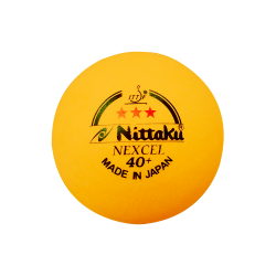 Table Tennis Ball - Nittaku 3 Star 40+ Nexcel (3 Balls) (ITTF) CQ