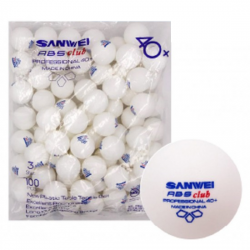 Table Tennis Ball - Sanwei ABS Club Training (100pcs) QE