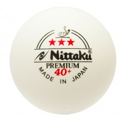 Table Tennis Ball - Nittaku Premium 3 Star 40+ (Orange) 3 balls CQ
