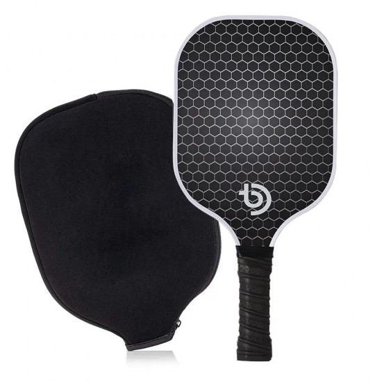 Pickleball Bat Paddle Glass Graphite - Hana S700 + Zipper Bag (USAPA Approved) Pickleball Bat Paddle Glass Graphite - Hana S700 + Zipper Bag (USAPA Approved)