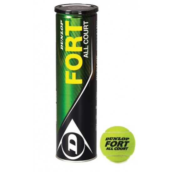 Tennis Ball - Dunlop Fort All Court /can (ITF) (3 Balls) CQ