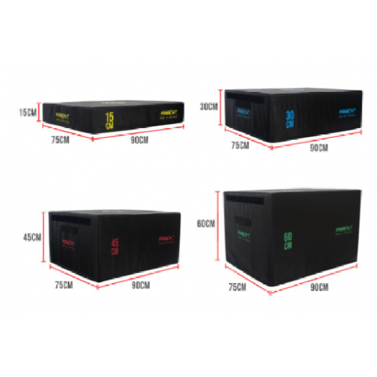 Soft Plyo Box - Trident Milestone 4 Level KQ Soft Plyo Box - Trident Milestone 4 Level KQ