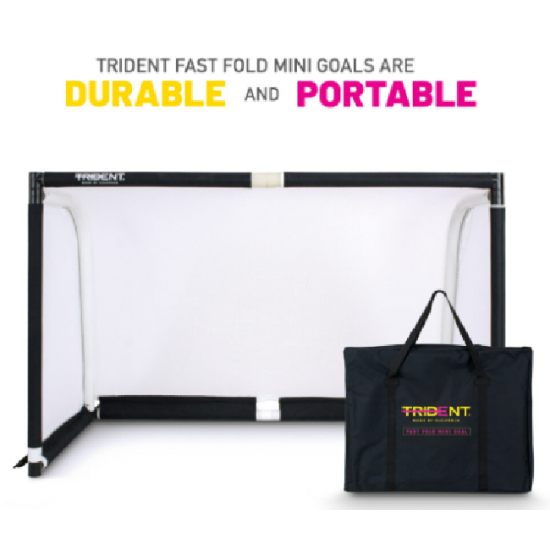 Mini Goal Post - Trident Fast Fold 1.2m x 0.8m KQ