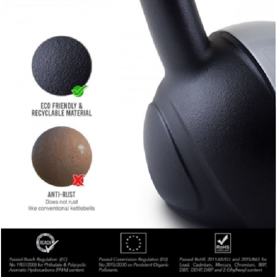Molded Kettlebell - Trident Master Premium KQ Molded Kettlebell - Trident Master Premium KQ