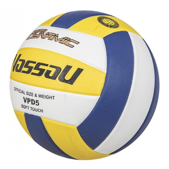 Volleyball Size 5 - Nassau VPD5 Aerodynamic Soft Touch (Laminated)