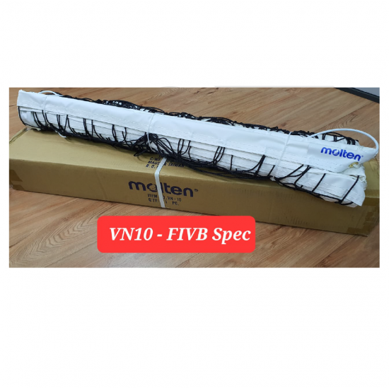 Volleyball Net - Molten VN10 (FIVB) Tournament (Upto 10mm) Volleyball Net - Molten VN10 (FIVB) Tournament (Upto 10mm)