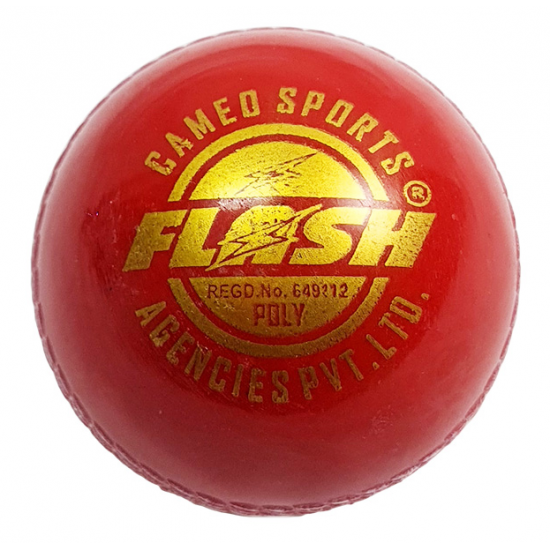 Cricket Ball - Flash Reverse Swing Rubber CQ Cricket Ball - Flash Reverse Swing Rubber CQ