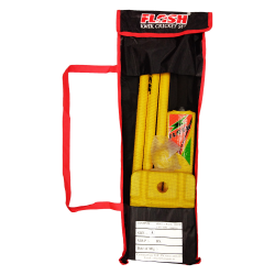 Cricket Bat +Ball Set - Harimaya Kwik Flash (Single Set) Plastic CQ