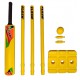 Cricket Bat +Ball Set - Harimaya Kwik Flash (Double Set) Plastic CQ