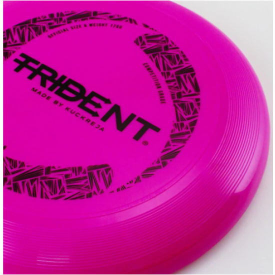 Agility Training - Frisbee Trident 175g Neon Purple (Regular) KQ Agility Training - Frisbee Trident 175g Neon Purple (Regular) KQ