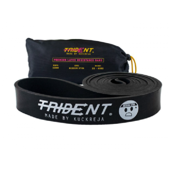 Resistance Band – Trident Medium Xtra Premium 32mm (20 – 40kg) KQ Resistance Band – Trident Medium Xtra Premium 32mm (20 – 40kg) KQ