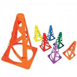 Cone Skittles - 1" ~ 9" Collapsible (Set Of 48) ITSP056 DQ