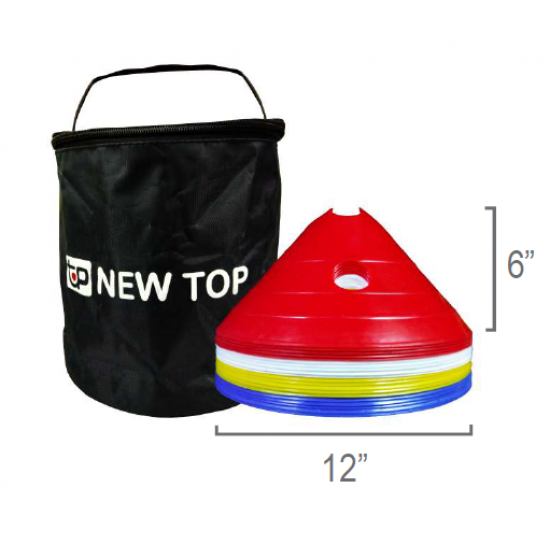 Maxi Cone Set - 6" (H) with Bag (20pcs) CQ Maxi Cone Set - 6" (H) with Bag (20pcs) CQ
