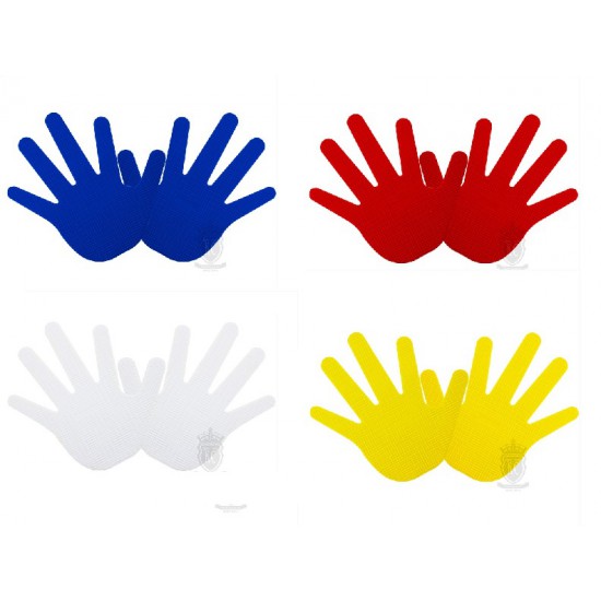 Hand Markers - Trident Rubber (Pair) KQ Hand Markers - Trident Rubber (Pair) KQ
