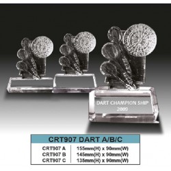 Crystal Trophy Dart - CRT907