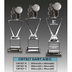 Crystal Trophy Dart - CRT927