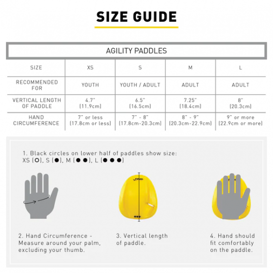 Paddles - FINIS Floating Strapless Technique Agility Paddles ZP