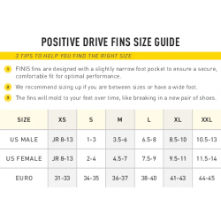 Fins - FINIS Four Stroke Positive Drive ZP