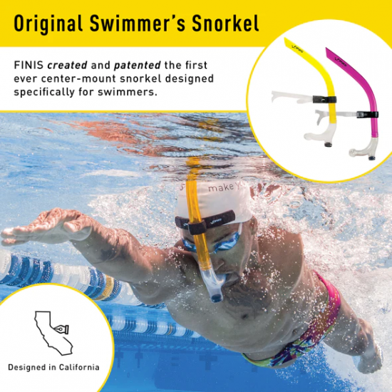 Original Snorkel - FINIS First Ever Center-Mount Snorkel ZP