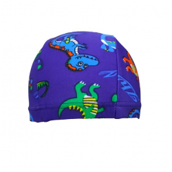 Swim Cap Junior - Madwave Leasure Lycra Dino