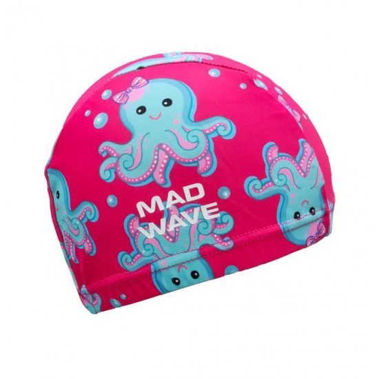 Swim Cap Junior - Madwave Leasure Lycra Octopus Swim Cap Junior - Madwave Leasure Lycra Octopus