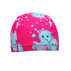 Swim Cap Junior - Madwave Leasure Lycra Octopus