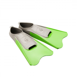 Short Fins - Madwave Rubber (Grey/Green)