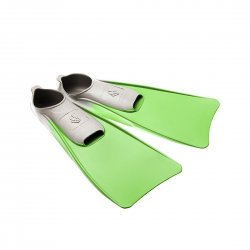 Long Fins - Madwave Rubber (Grey/Green)