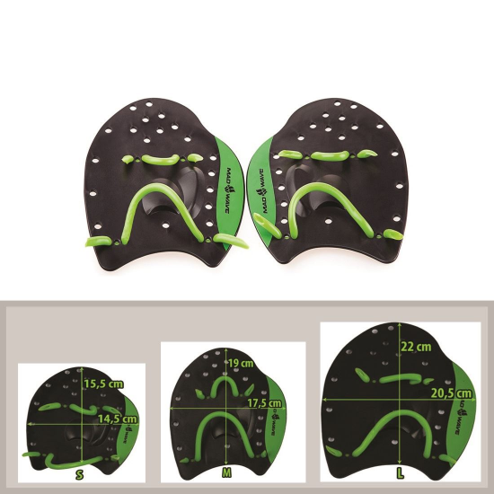 Paddles - Madwave Pro Hand 333001 Paddles - Madwave Pro Hand 333001