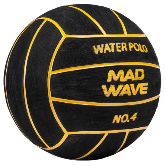 Waterpolo Ball - Madwave Black Waterpolo Ball - Madwave Black