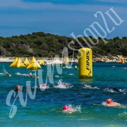 Inflatable Buoy - FINIS Cylindrical 1.5m Open Water Race Markers ZP