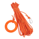 Reflective Rope - Lifeguard Rescue 50ft/8mm with Hand Ring ZP Reflective Rope - Lifeguard Rescue 50ft/8mm with Hand Ring ZP