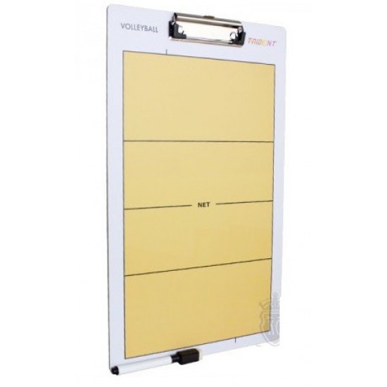 Coaching Board Coloured - Volleyball 40x24cm KQ